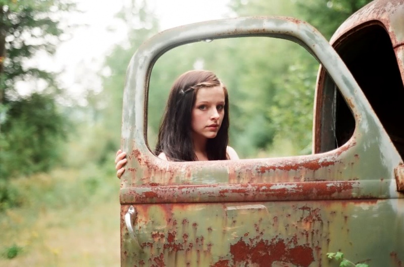Female model photo shoot of Brooke Leighann in Harrison, Maine