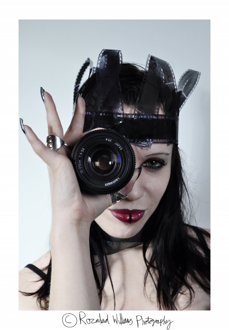Female model photo shoot of Bathory Nightmare in Alt Fashion Magazine