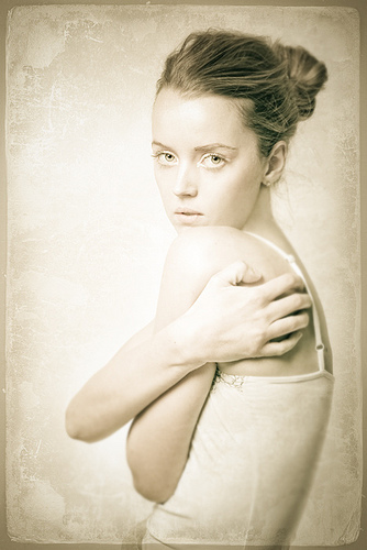 Female model photo shoot of Anna Amalie by Oleksandr