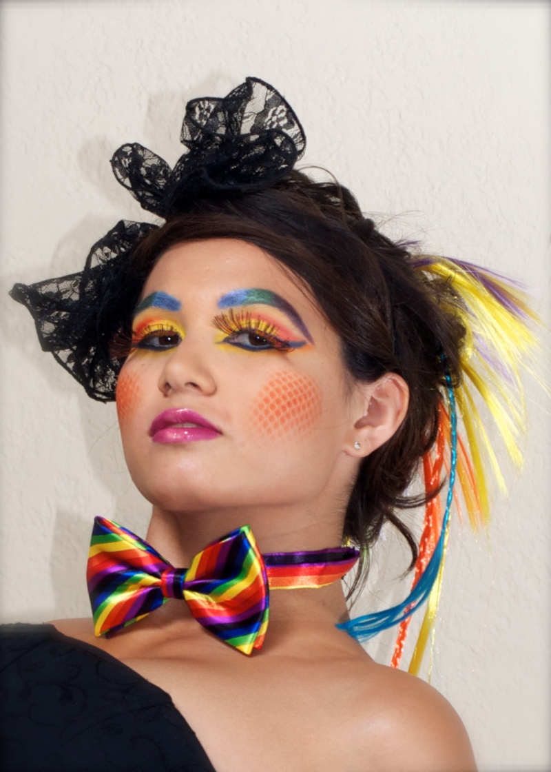 Female model photo shoot of Mariela Medina in Hudio Works in Ventura, California