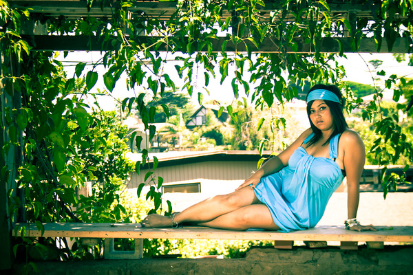 Female model photo shoot of Khushboo  in Mission Hills San Diego