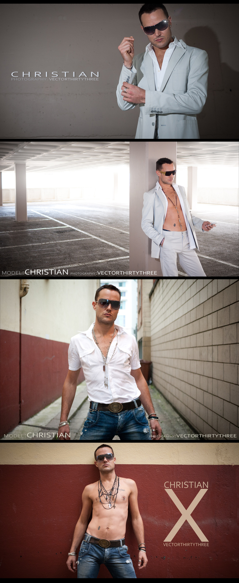 Male model photo shoot of vectorthirtythree and Tian Bobsin