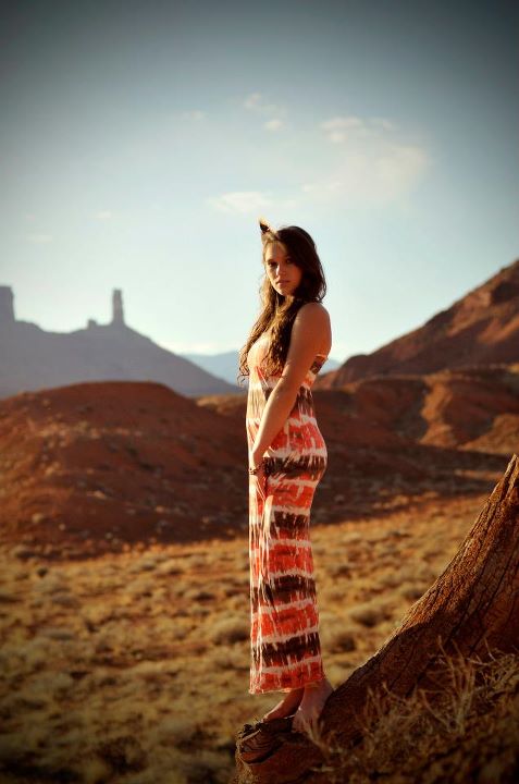 Female model photo shoot of Beccas Photography in Moab
