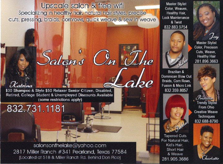 Female model photo shoot of Salons on The Lakes in Pearland, TX