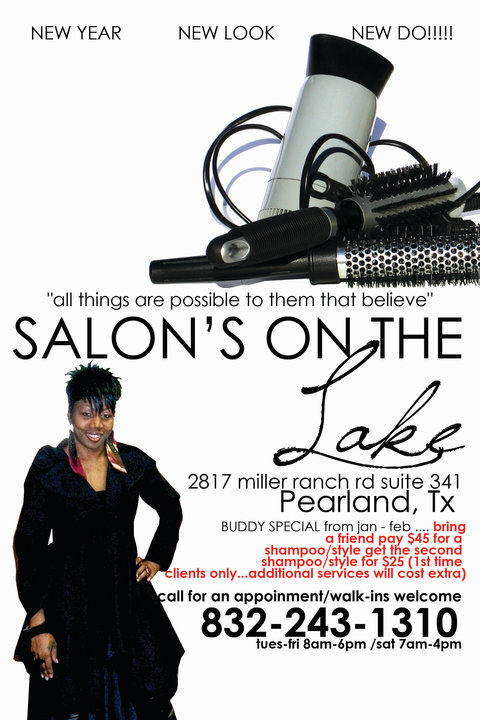 Female model photo shoot of Salons on The Lakes in Pearland, TX