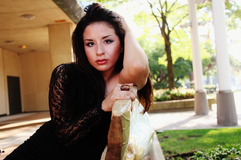 Female model photo shoot of Pam Fernanda  in oak brook