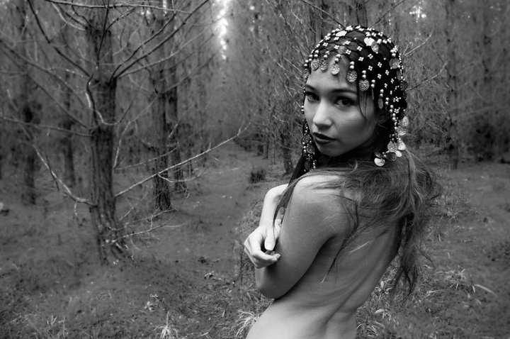 Female model photo shoot of Nay Davis by Kristina Yenko, makeup by KateEllen