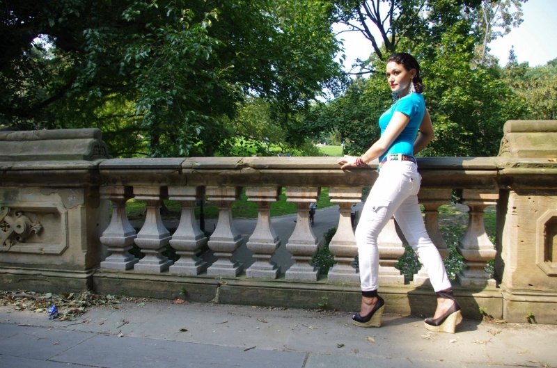 Female model photo shoot of RealRozi by S and R Images in Central Park NYC