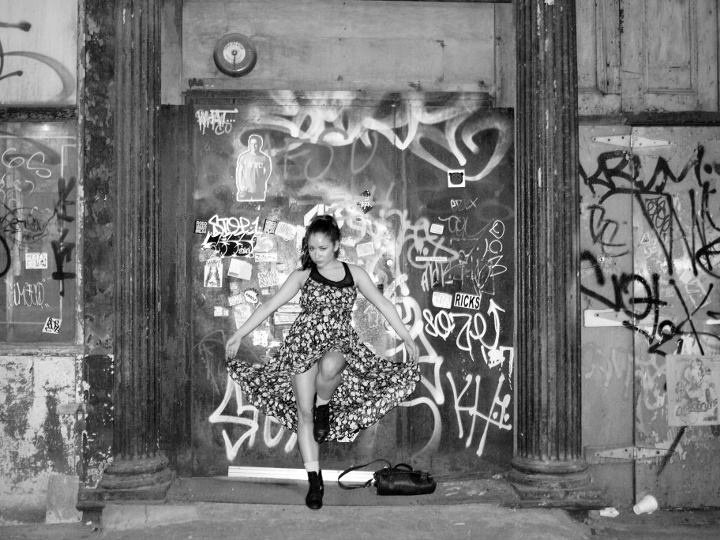 Female model photo shoot of rush de c  in SoHo, New York City, New York