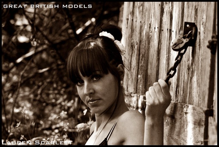 Female model photo shoot of Lauren Scarlett GBM by Nathan Randle Photograp in Penley