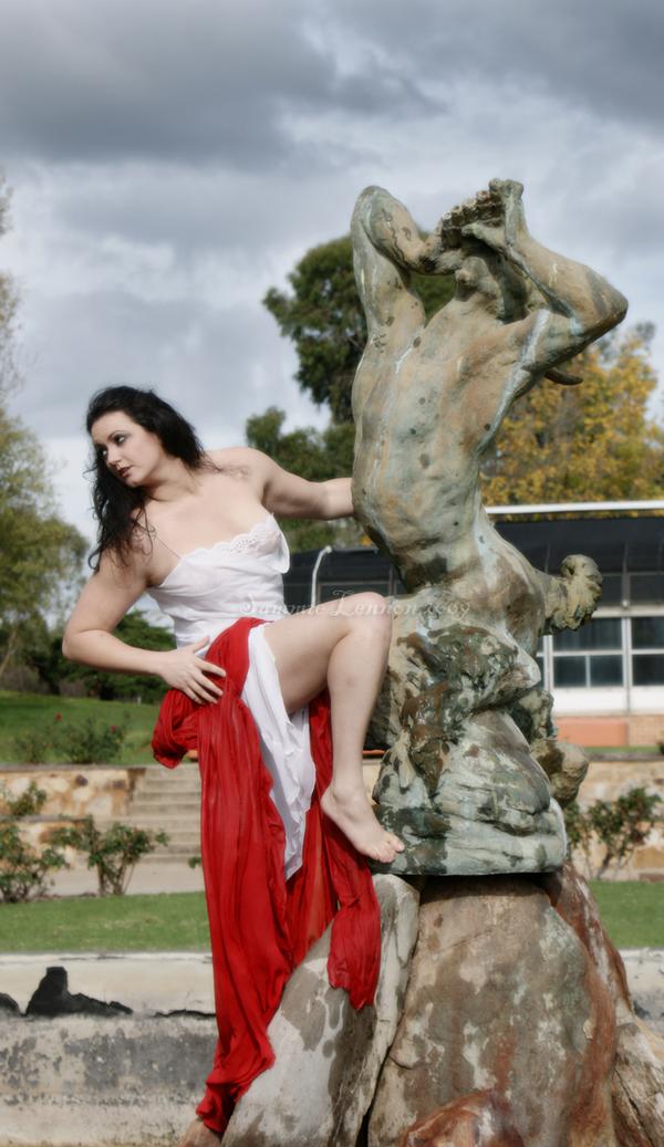 Female model photo shoot of Yasmine Amber in Adelaide parklands