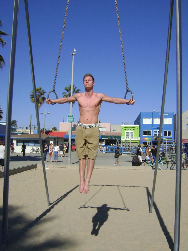 Male model photo shoot of David A Spit in Venice Beach, CA