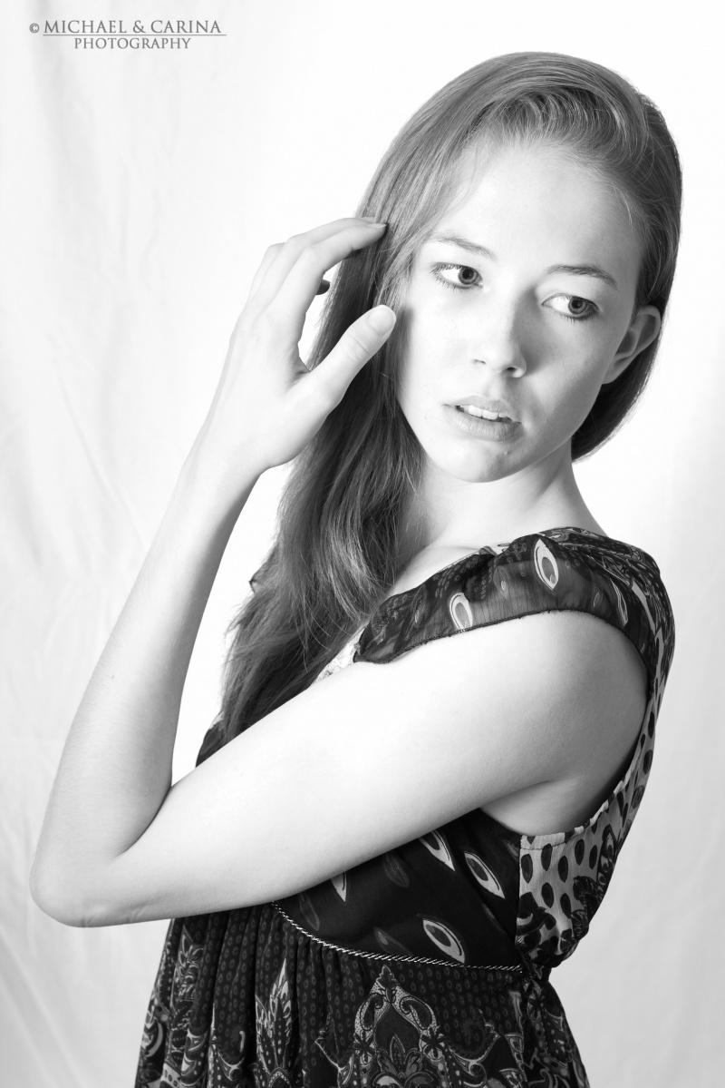 Female model photo shoot of TinaMunich in Taufkirchen- Studio