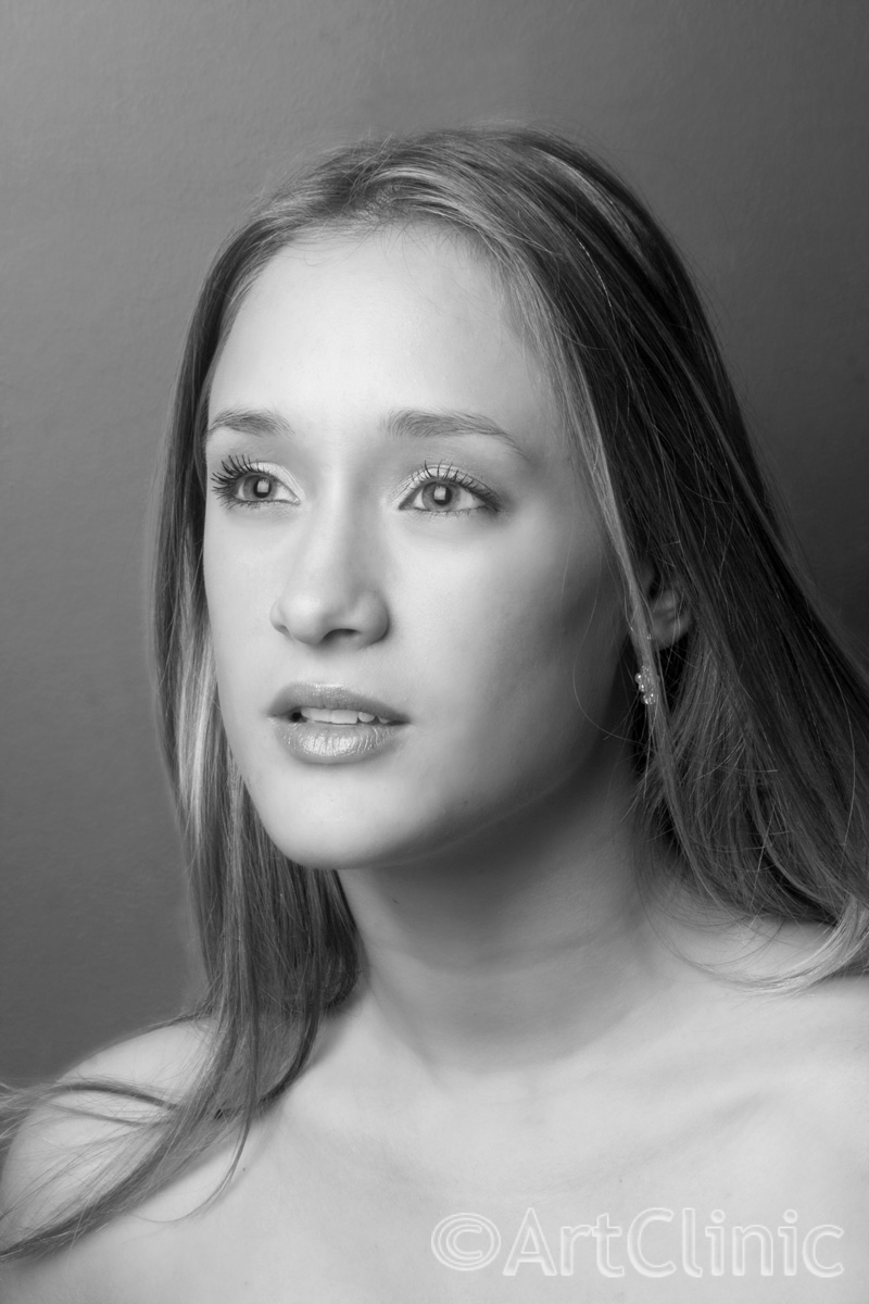 Female model photo shoot of Melissa Beamer by LightClinic