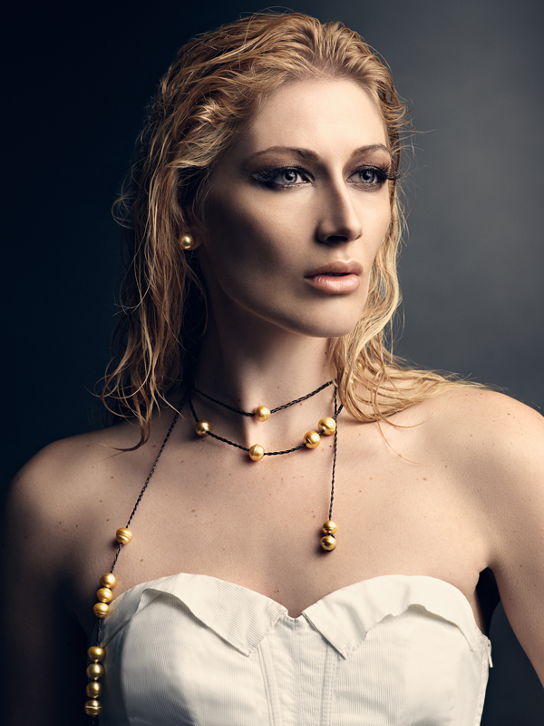Female model photo shoot of Kate Eaton by Uzmurgud Nimez in Montreal, makeup by Ekaterina Ulyanoff MUA