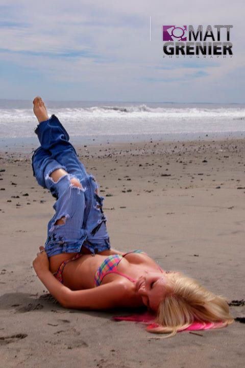 Female model photo shoot of Brittany Mossey by MattGrenier Photography in Hampton Beach