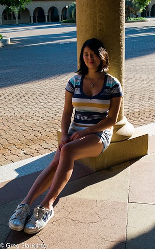 Female model photo shoot of Kelsey Lau