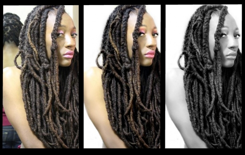 Female model photo shoot of FPE Retouching and AfrocenCHICK