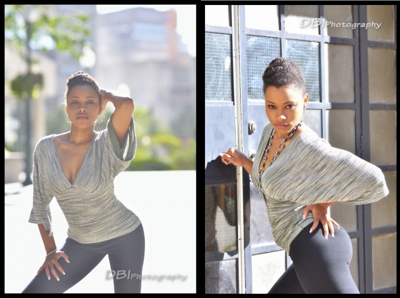 Female model photo shoot of Cee Jay 868 by Dan D Lyons Imagery in Downtown