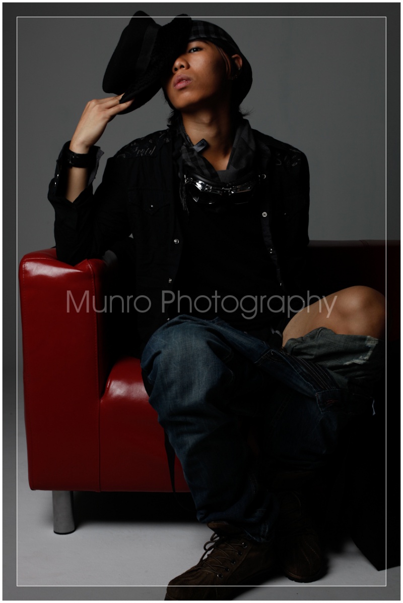 Male model photo shoot of Jade Yu in 206 Studio