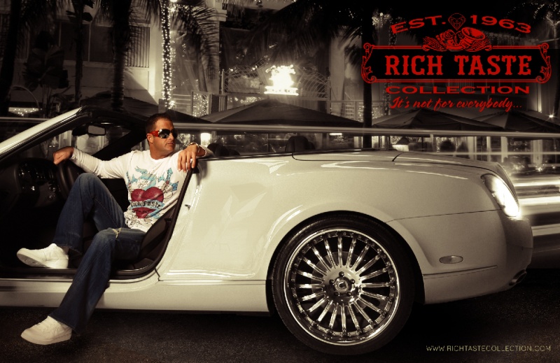 Male model photo shoot of rich taste collection in worldwide