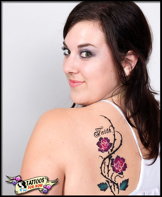 Female model photo shoot of Tattoos for Now in Vancouver
