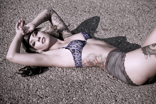 Female model photo shoot of Ray Leah by Dana Brushette