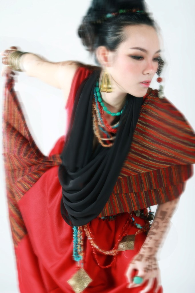 Female model photo shoot of elaine hui