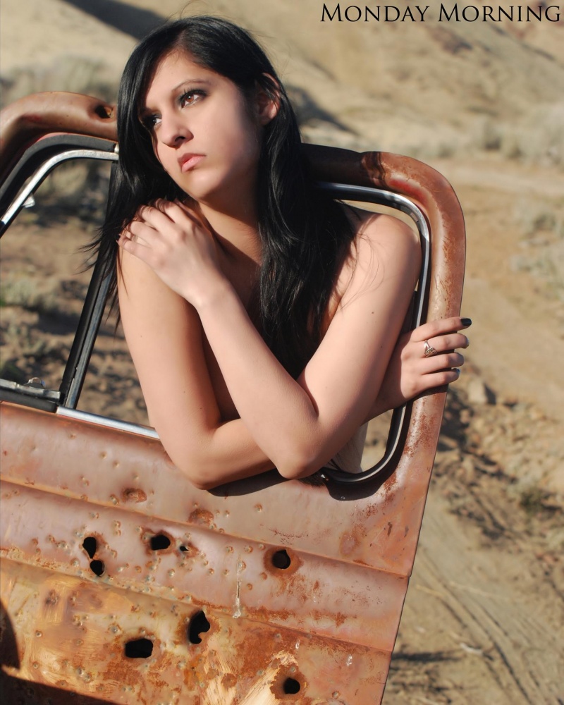 Female model photo shoot of Cheyenne York by Monday Morning