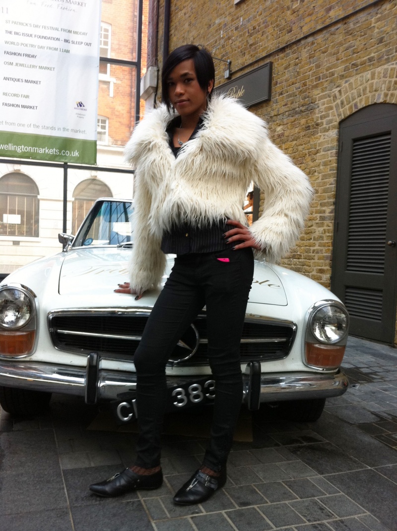 Male model photo shoot of Hong Chhim in Spitalfields Market London England 