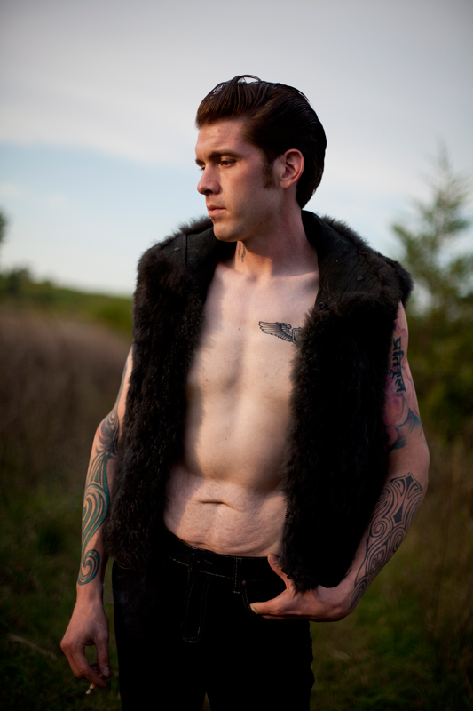 Male model photo shoot of ChapinRockabilly by Clay Lomneth