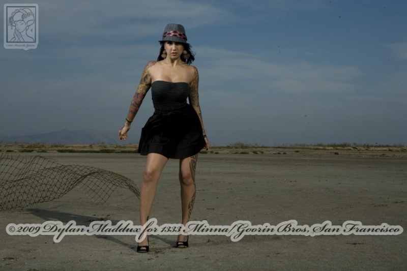 Female model photo shoot of Mandy Garcia Tattoo in Hayward, California
