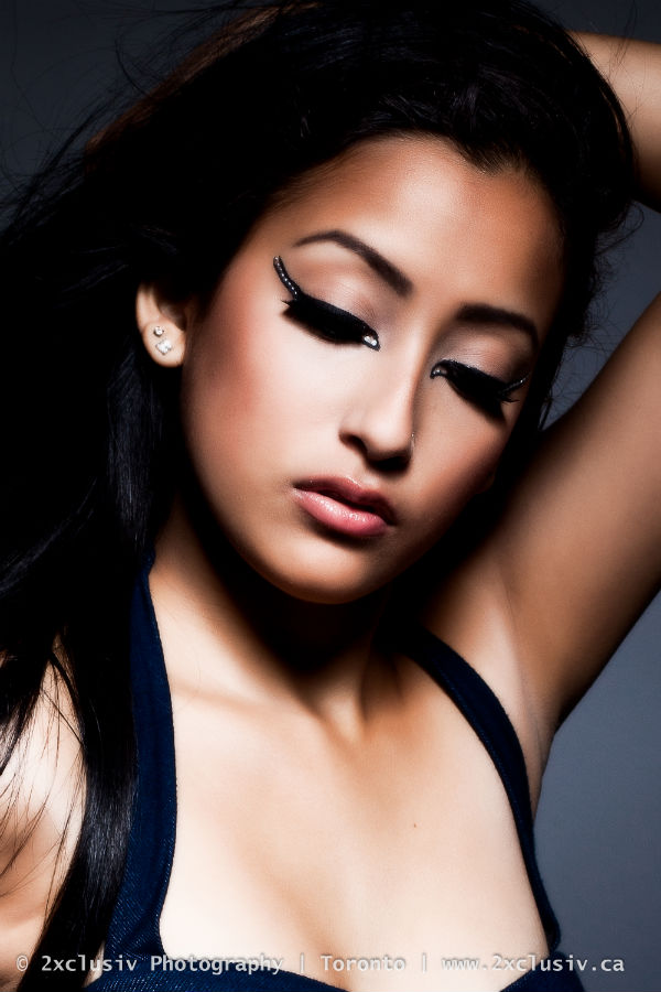 Female model photo shoot of Nissa Ali by EVAN KUMAR, makeup by KT Parker