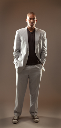 Male model photo shoot of rashid belt and REUEL in Studio One Twenty West