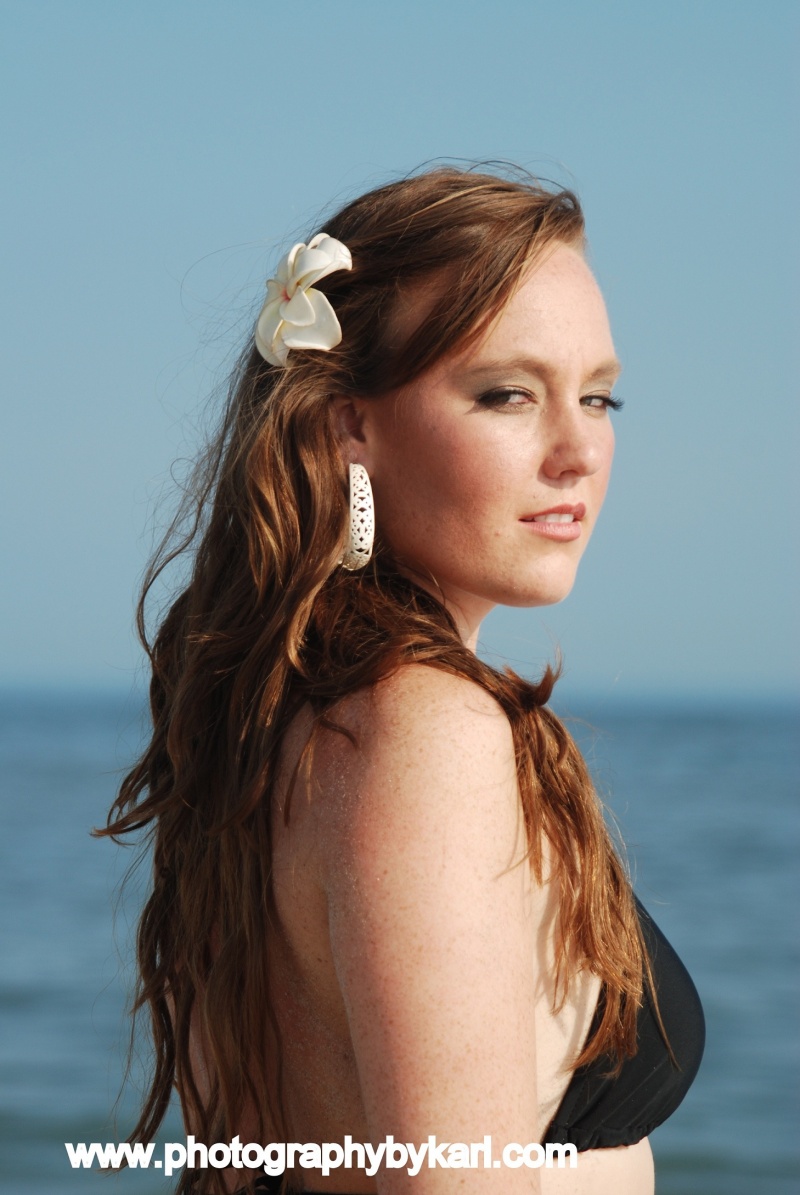 Female model photo shoot of Rae Lyn in Cove beach Cape May, NJ