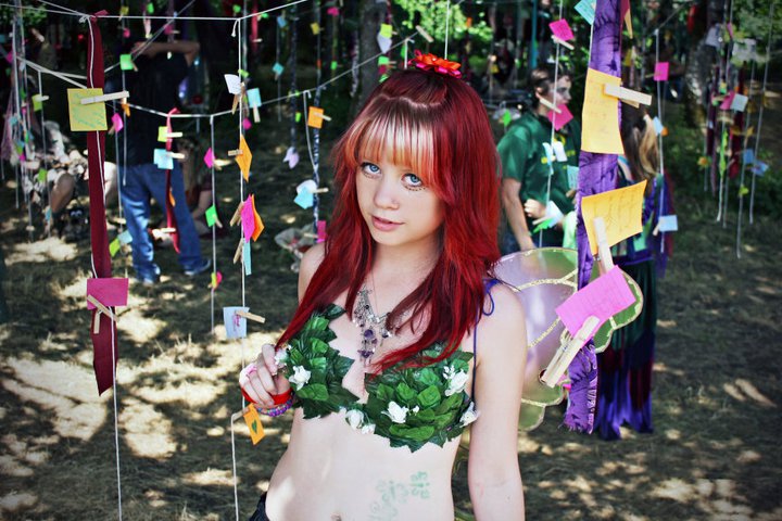 Female model photo shoot of Hopii by SarahMiller-Photography in FairieWorld Eugene, Oregon