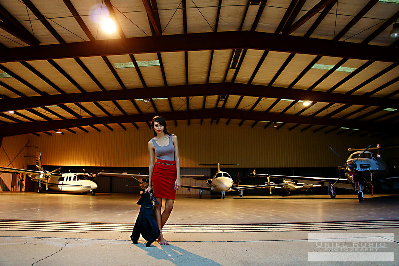 Female model photo shoot of Harlee Capetillo in West Houston airport