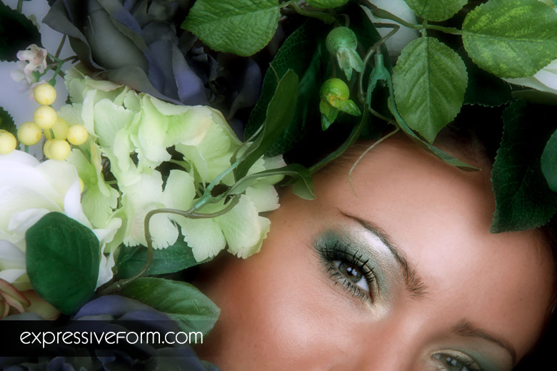 Female model photo shoot of Maquillage by Farhana