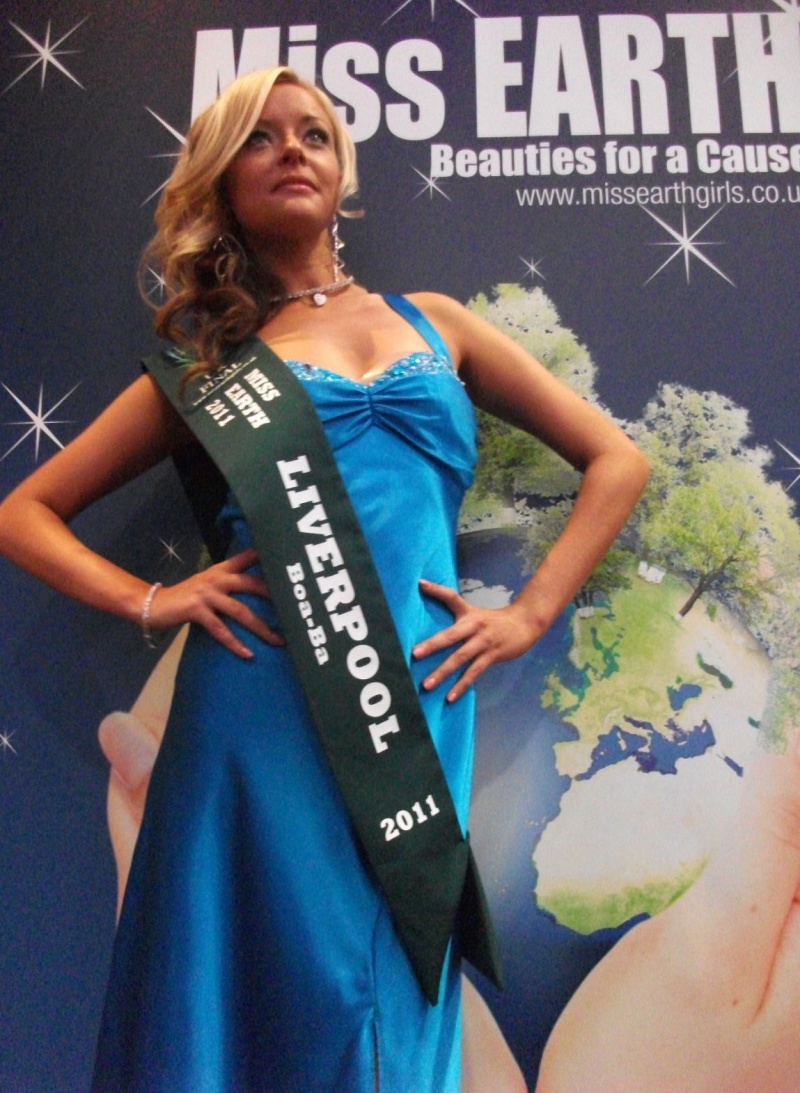 Female model photo shoot of Courtney Louise Jones in Miss Earth Uk Final
