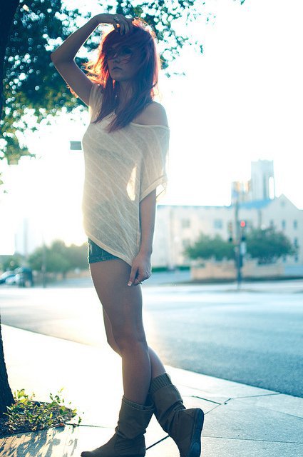 Female model photo shoot of N A T A S H A in Downtown Ft Worth, Texas