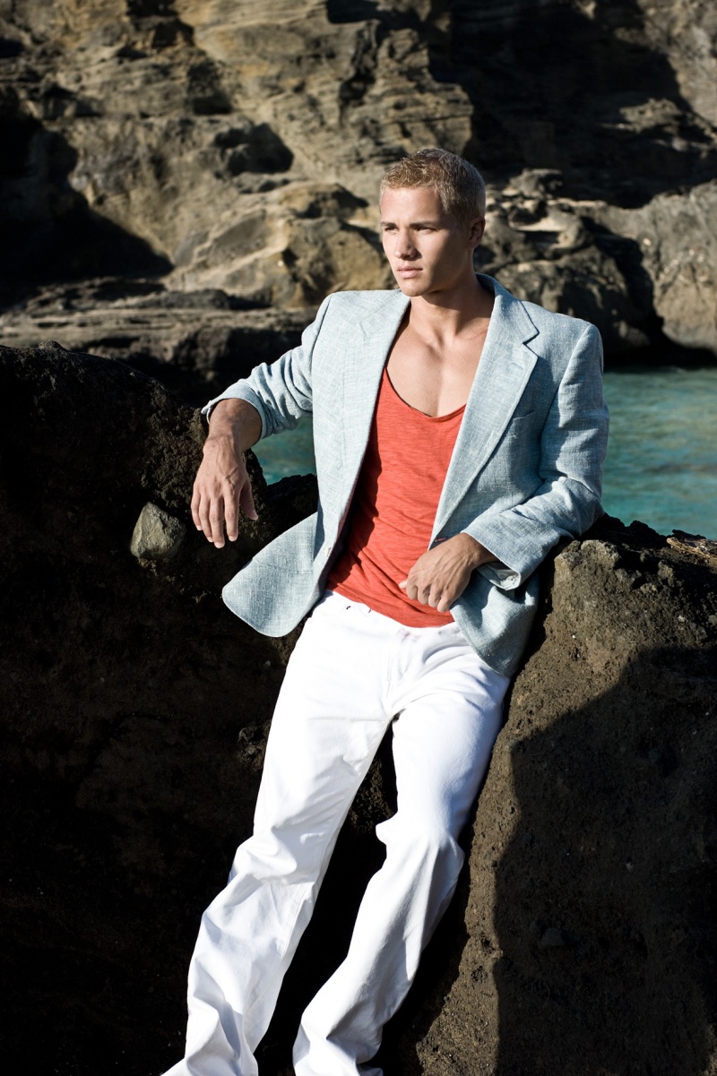 Male model photo shoot of J Croft  and Nicholas Cornford in Hawaii