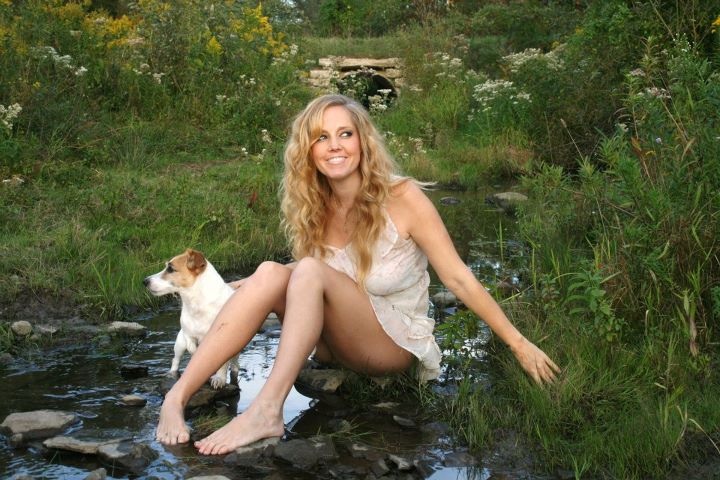 Female model photo shoot of Christa Ann  in Upstate NY