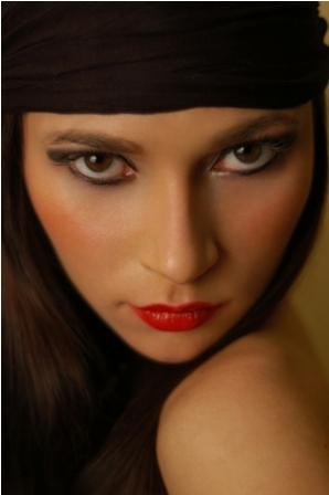 Female model photo shoot of Simply Hollywood Makeup by Take 1 in a