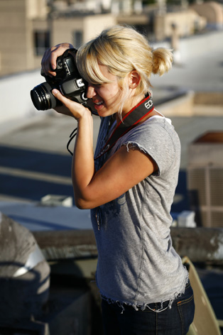 Female model photo shoot of Kristen Honey 