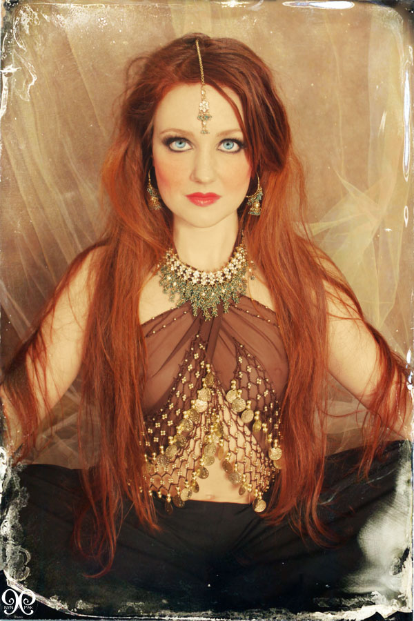Female model photo shoot of Aphrodite Make Up Art  and Josephine Silverwolf by Nina pak