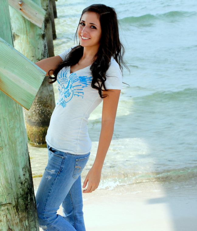 Female model photo shoot of Katelyn Drew in Panama City Beach, Florida