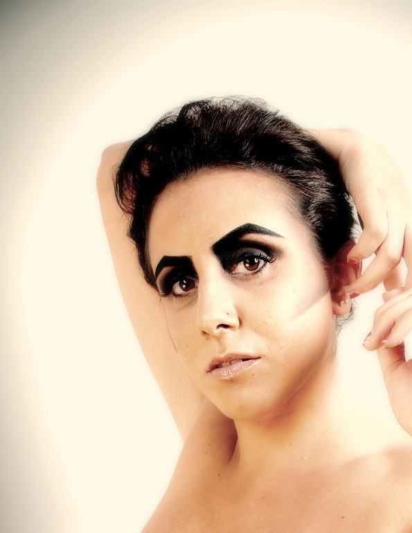 Female model photo shoot of ProMakeup by Kaitie