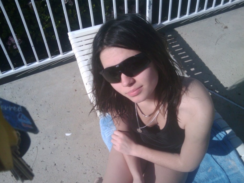 Female model photo shoot of Kayla Leach in Swimming pool