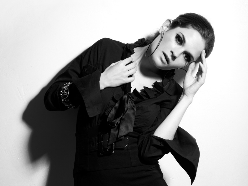 Female model photo shoot of Jenn Edwards and BlankE by Daniel Vallario, wardrobe styled by Styling by Amia