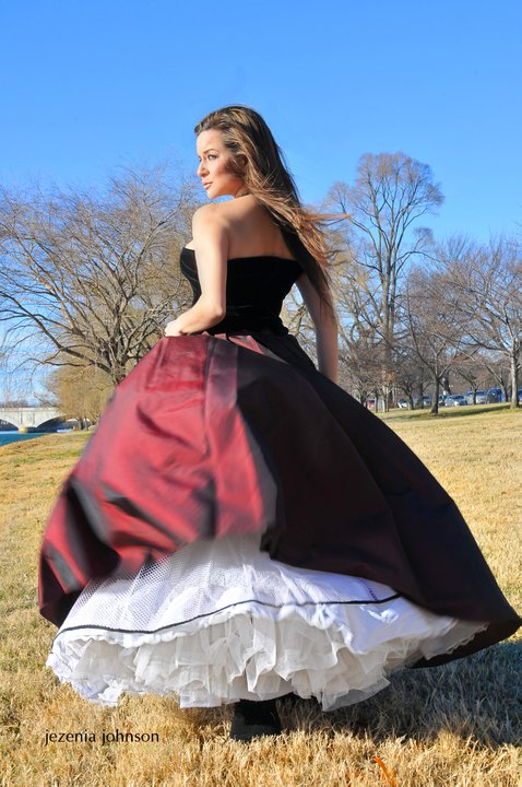 Female model photo shoot of Larissa Johnson in Washington, DC
